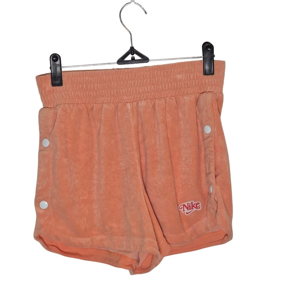 NIKE COTTON SHORTS SZ XS ORANGE/PEACHISH IN COLOR EXCELLENT PRE-LOVED CONDITION